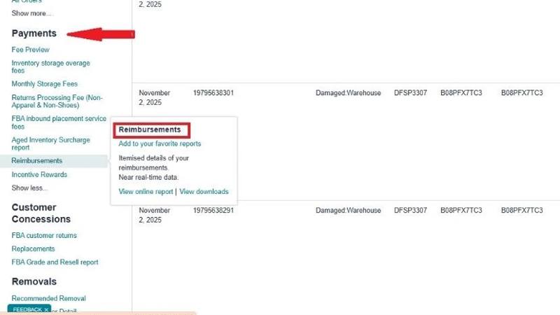 Amazon Seller Central account