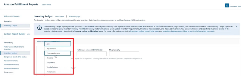 Amazon reimbursement claims