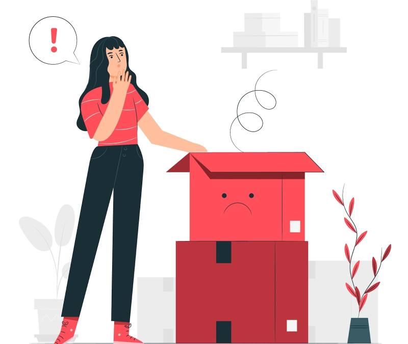 Shipments with missing or wrong items