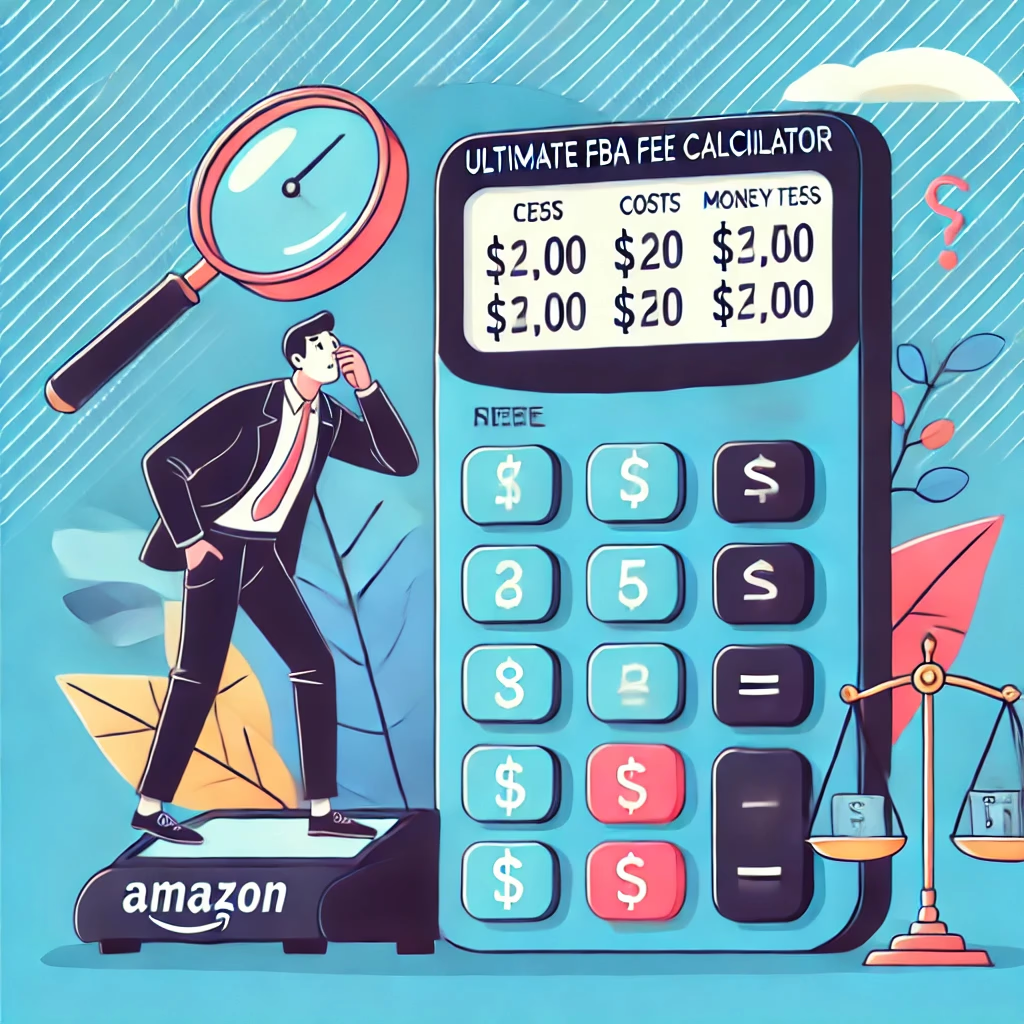 FBA fee calculator profit analysis illustration