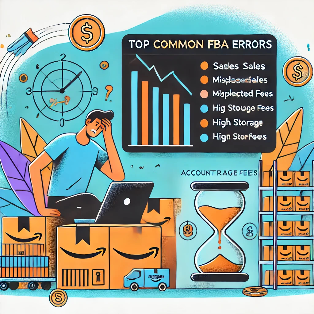Common FBA errors fee storage illustration