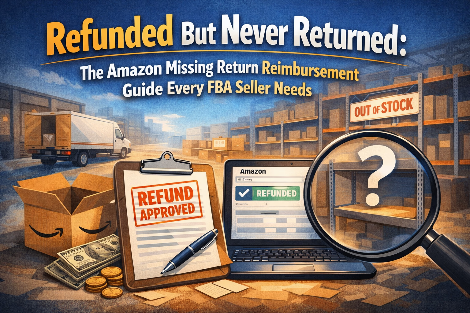 Refunded not returned missing return guide illustration