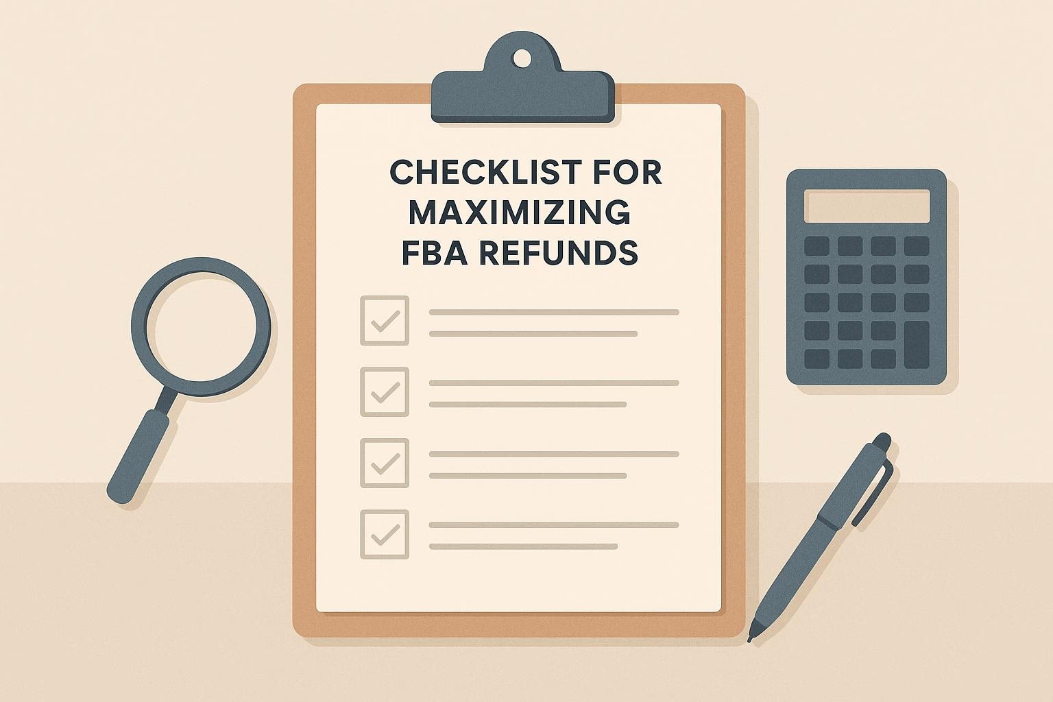 Checklist for Maximizing FBA Refunds