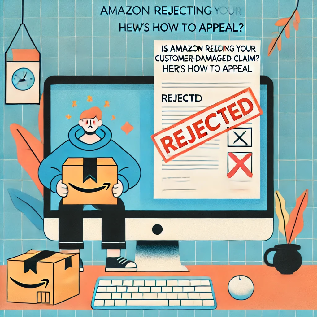 Rejected customer damaged claim appeal illustration