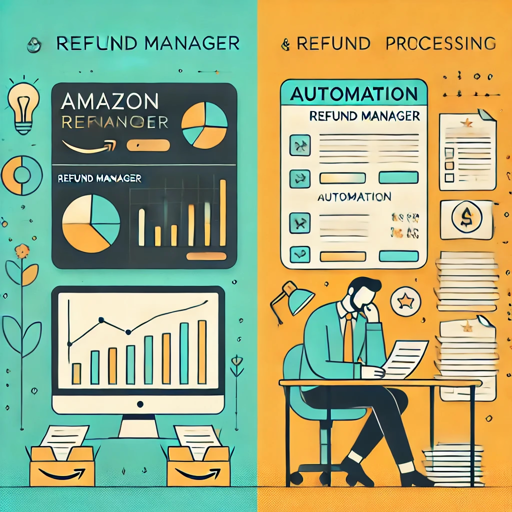 Refund manager vs manual workflow illustration