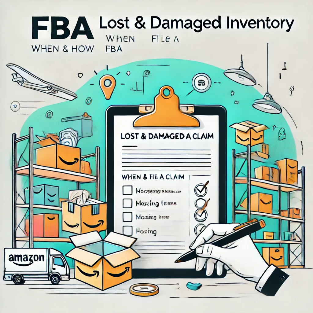 Lost damaged inventory claim checklist illustration