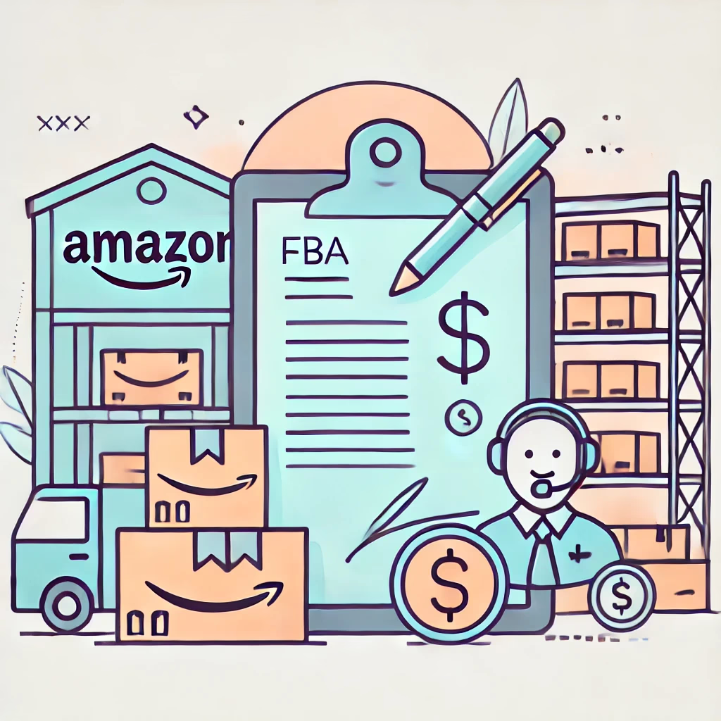 FBA reimbursement warehouse claim process illustration