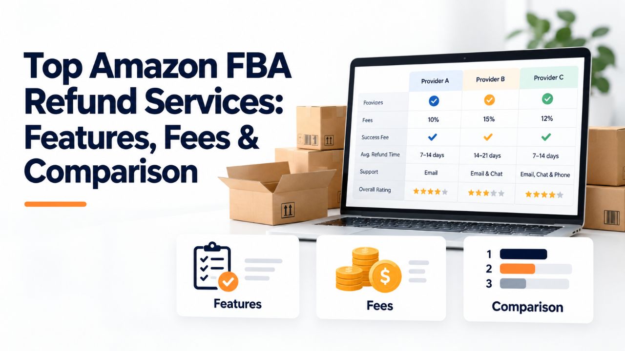 Top Amazon FBA refund services compared by features, fees and support: Refunzo, GETIDA, Seller Investigators and more